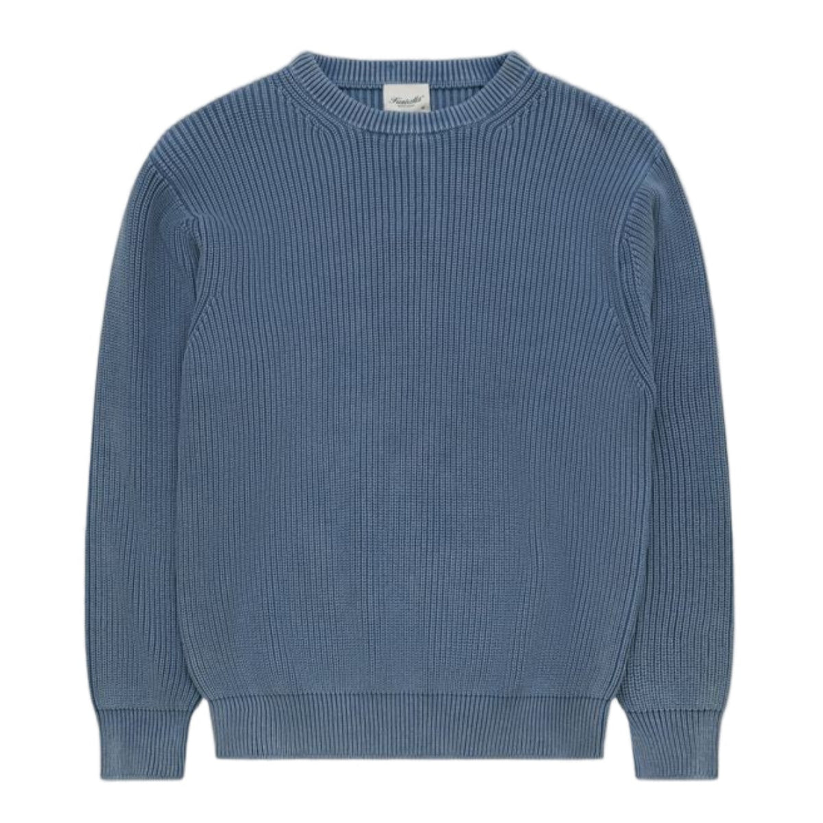 Vintage Knit Crew - Blue