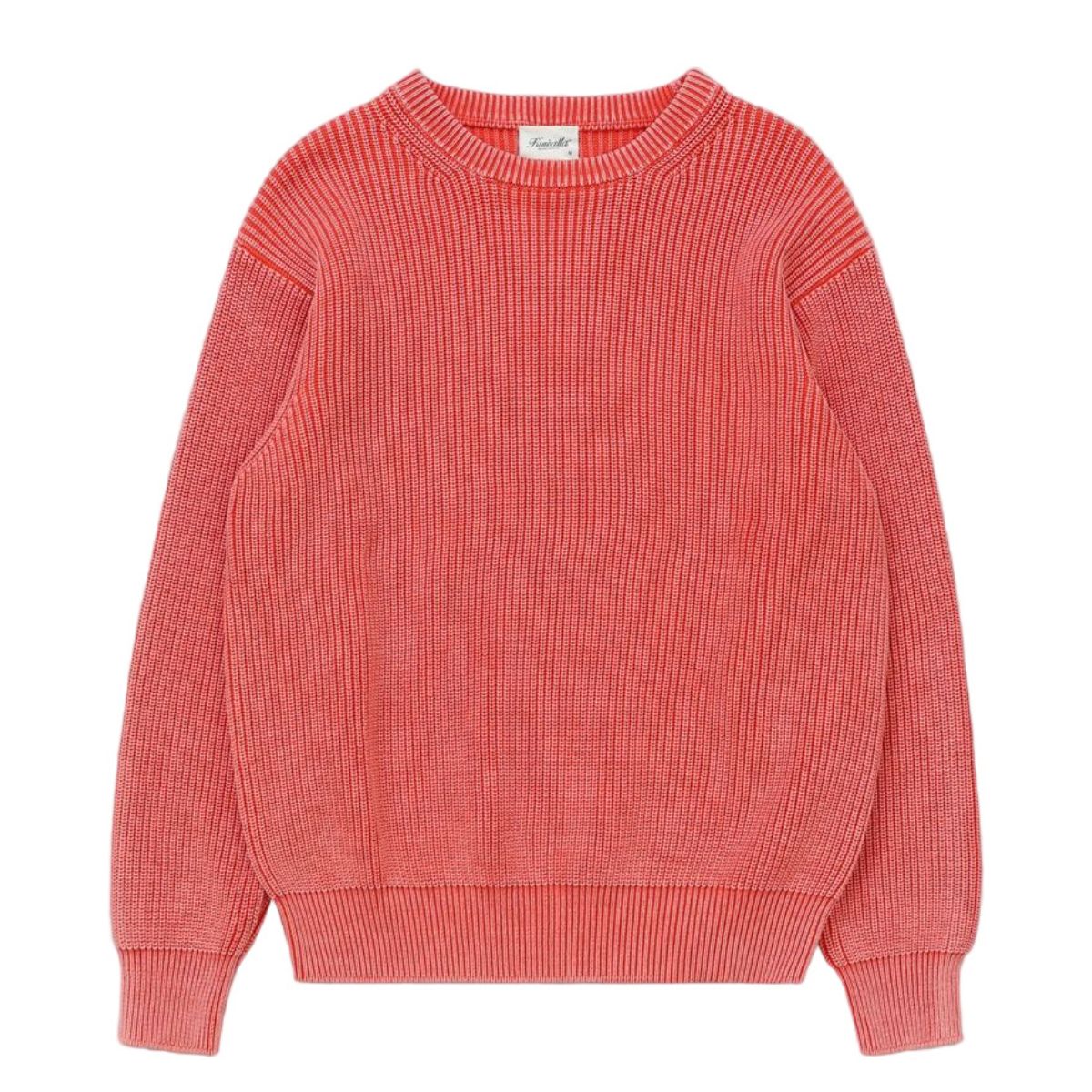 Vintage Knit Crew - Peach