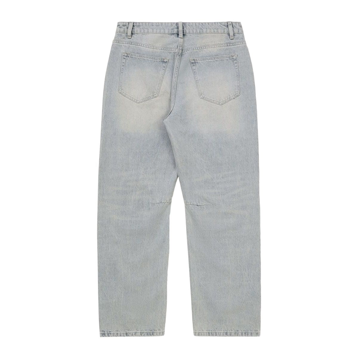 Baggy Darted Denim - Light Vintage Blue