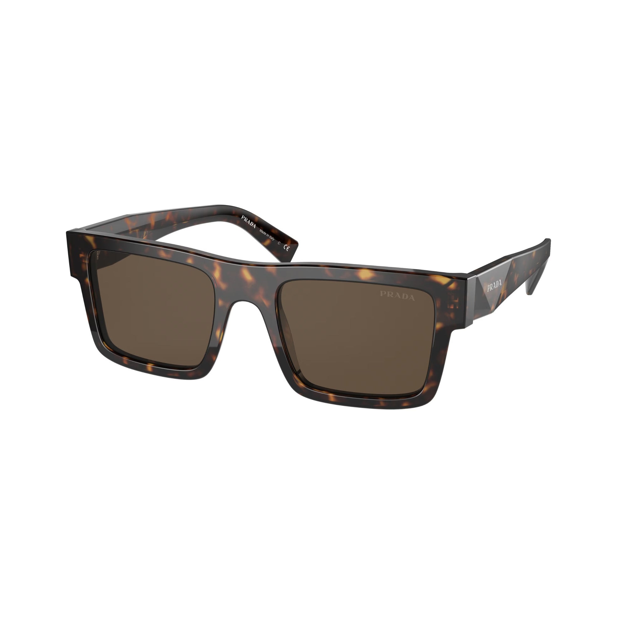 Lunettes de soleil Prada Tortoise avec marron foncé 0PR 19WS