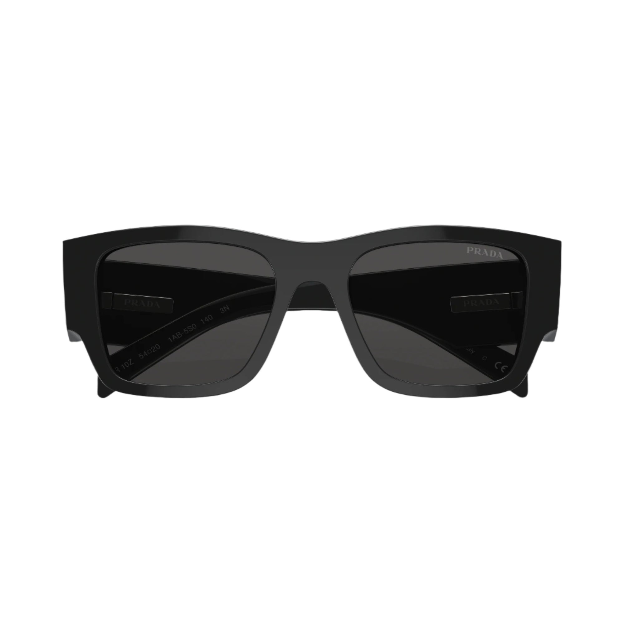 Lunettes de soleil Prada noires 0PR 10ZS