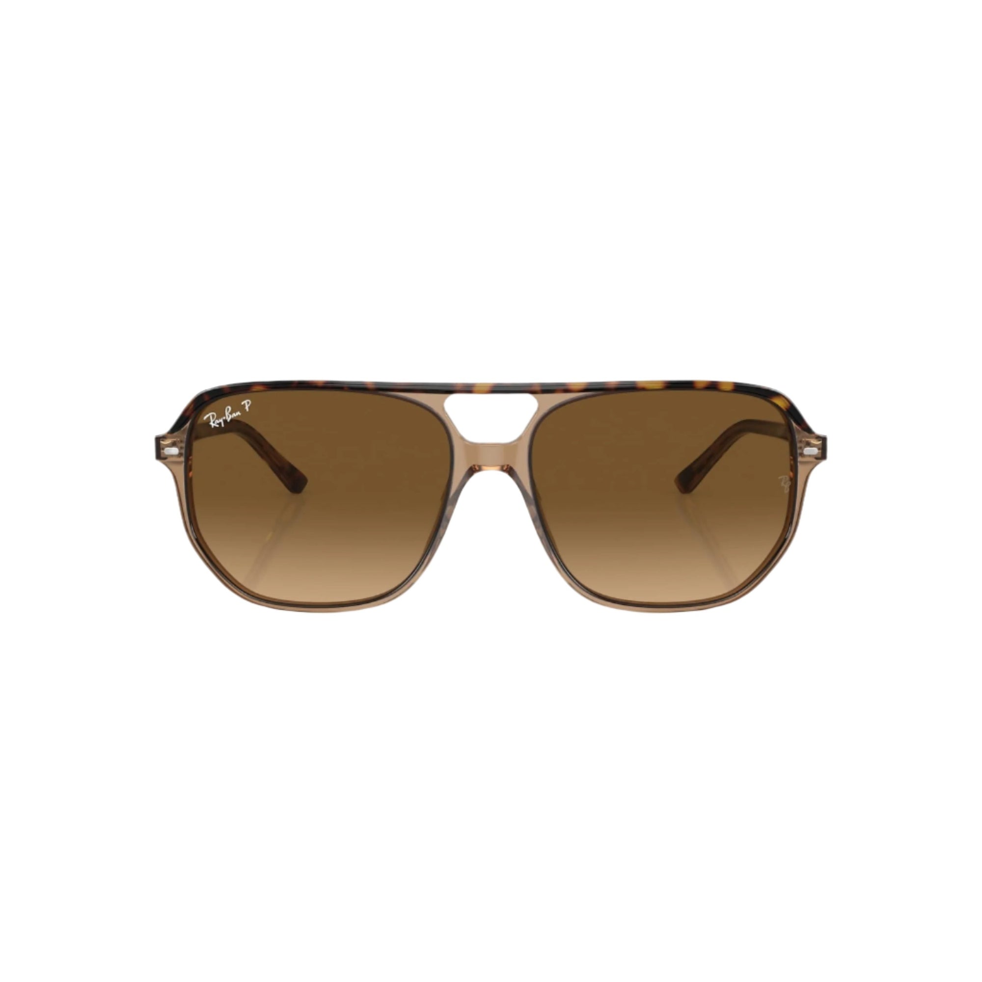 Havana On Transparent Brown Bill One Sunglasses