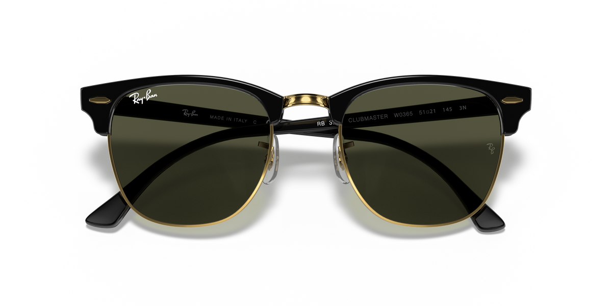 Clubmaster - Black On Gold-4