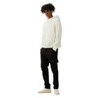 Cream Cable Hoodie