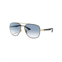 Lunettes de soleil Rayban noir sur or 0RB3683