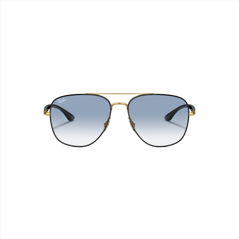 Rayban Black On Gold 0RB3683 Sunglasses