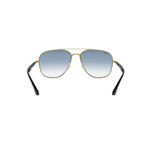 Lunettes de soleil Rayban noir sur or 0RB3683