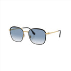 Rayban Black On Arista With Clear Gradient Blue 0Rb3720 Sunglasses