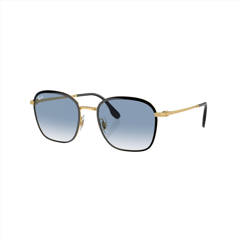 Rayban Black On Arista With Clear Gradient Blue 0Rb3720 Sunglasses