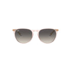 Lunettes de soleil Rayban rose avec dégradé gris Erika