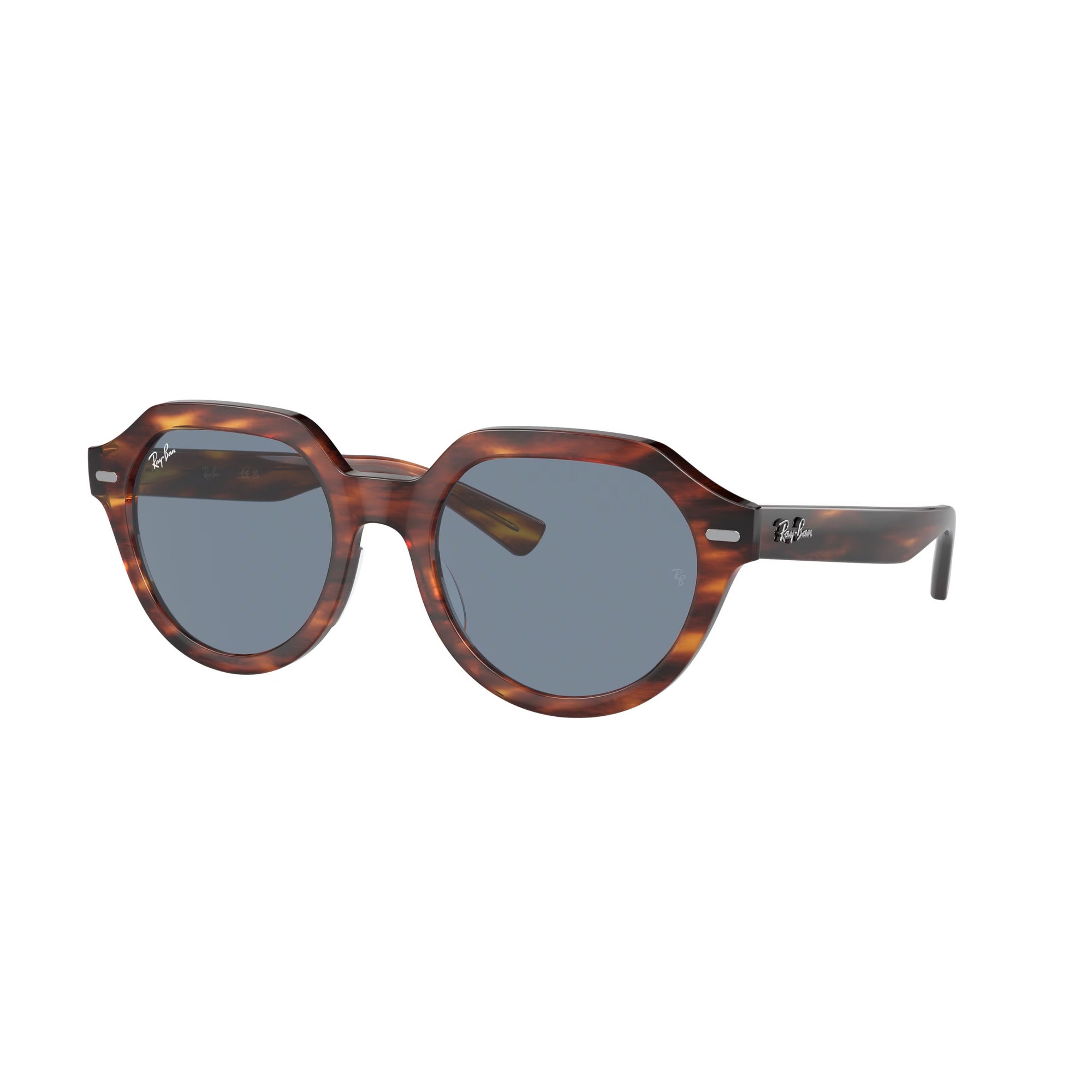 Stripped Havana Gina Sunglasses