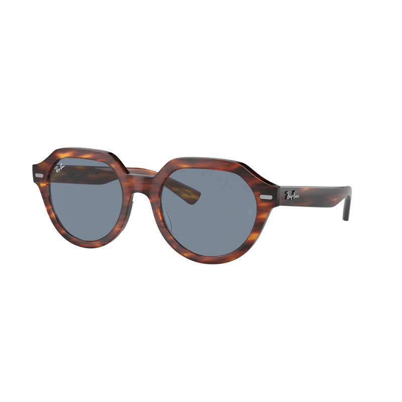 Stripped Havana Gina Sunglasses