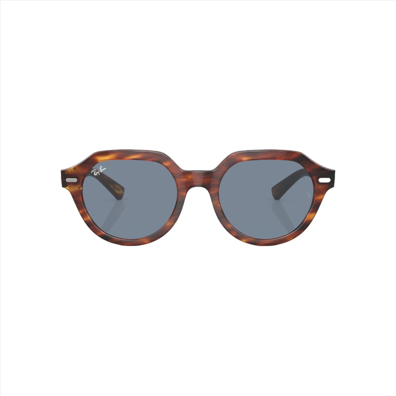 Stripped Havana Gina Sunglasses