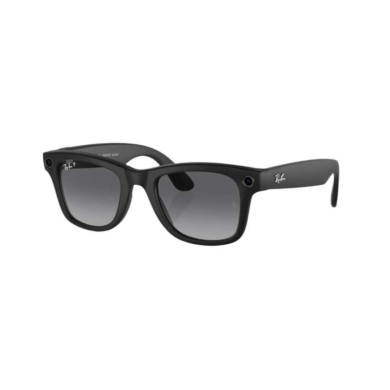 Wayfarer - Meta Matte Black With Polar Gradient Graphite