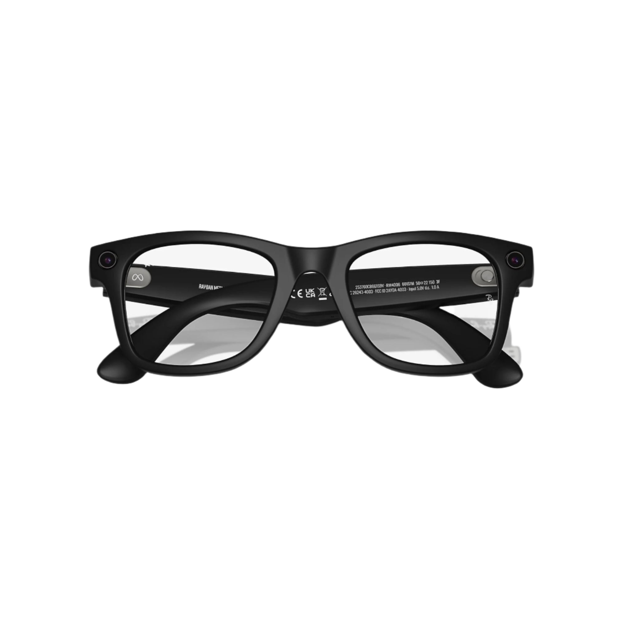 Wayfarer - Meta Matte Black With Transitions Graphite Green