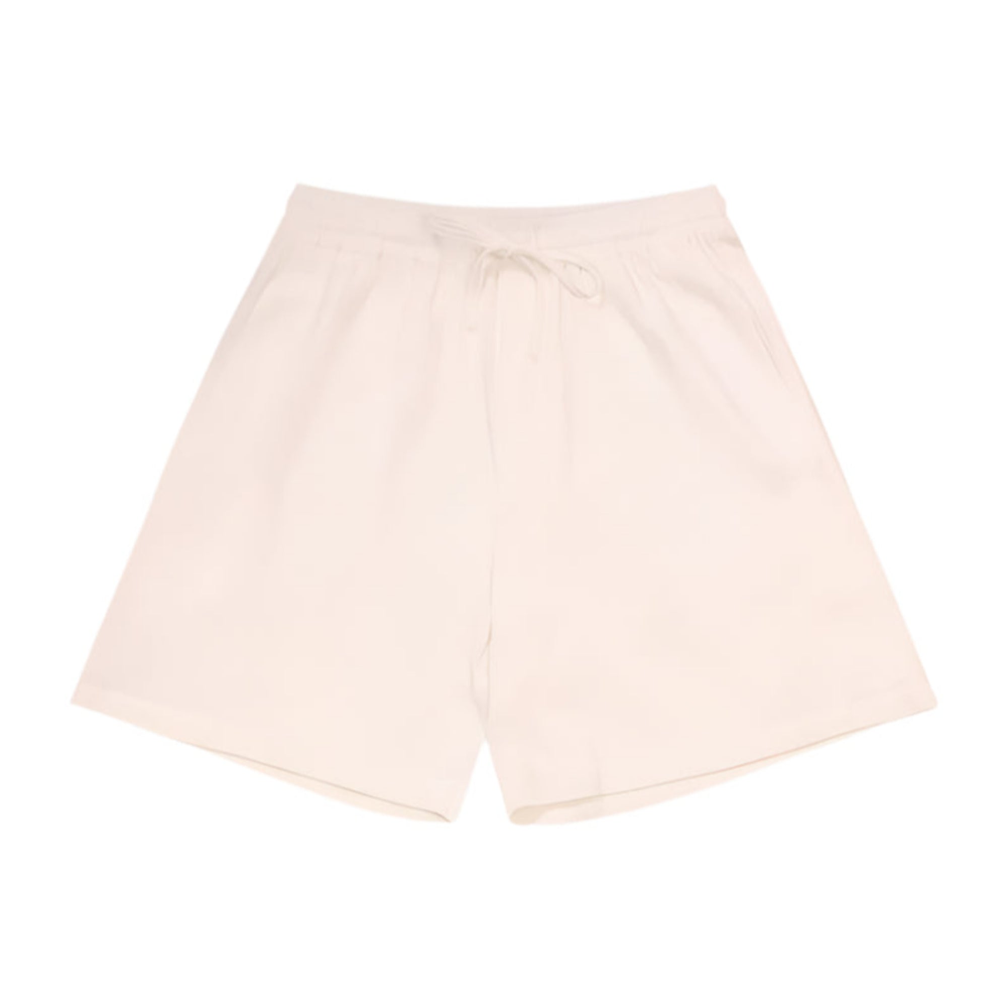White Linen Shorts