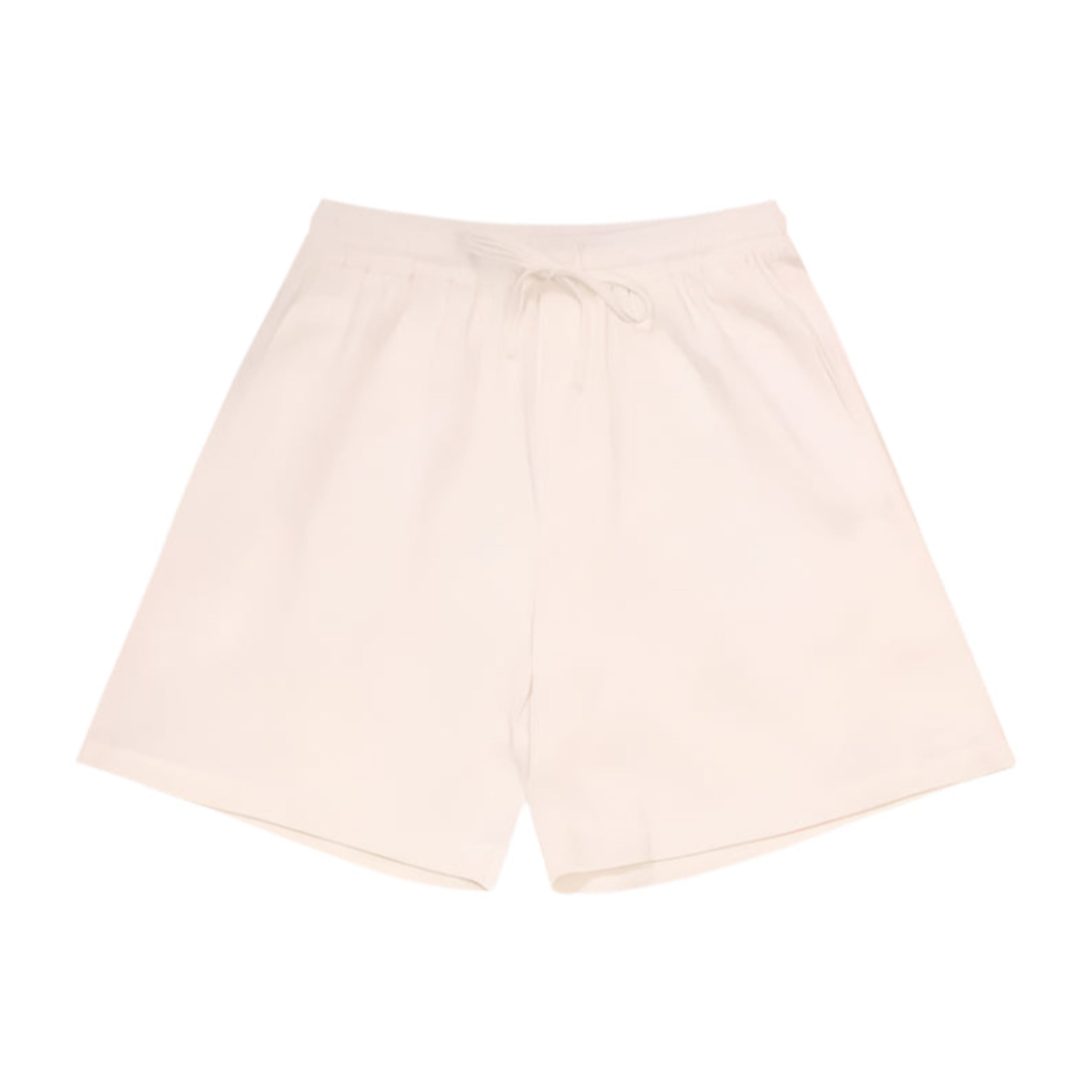 White Linen Shorts