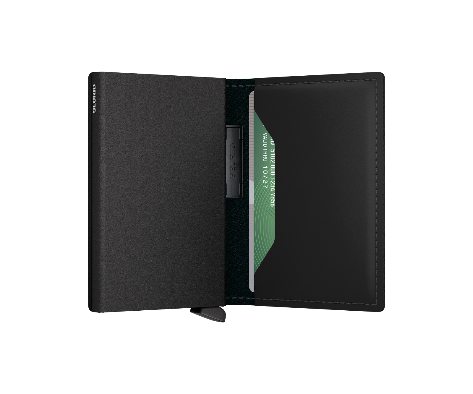 Bandwallet - Matte Black-Green - Semi