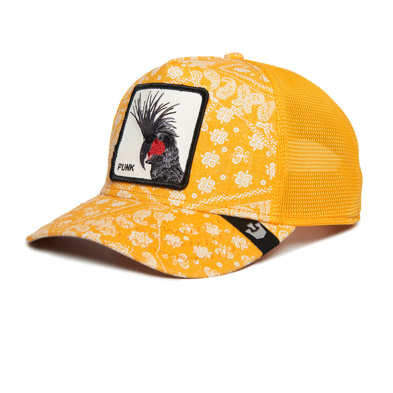 Yellow Spray Paint Arch Hats