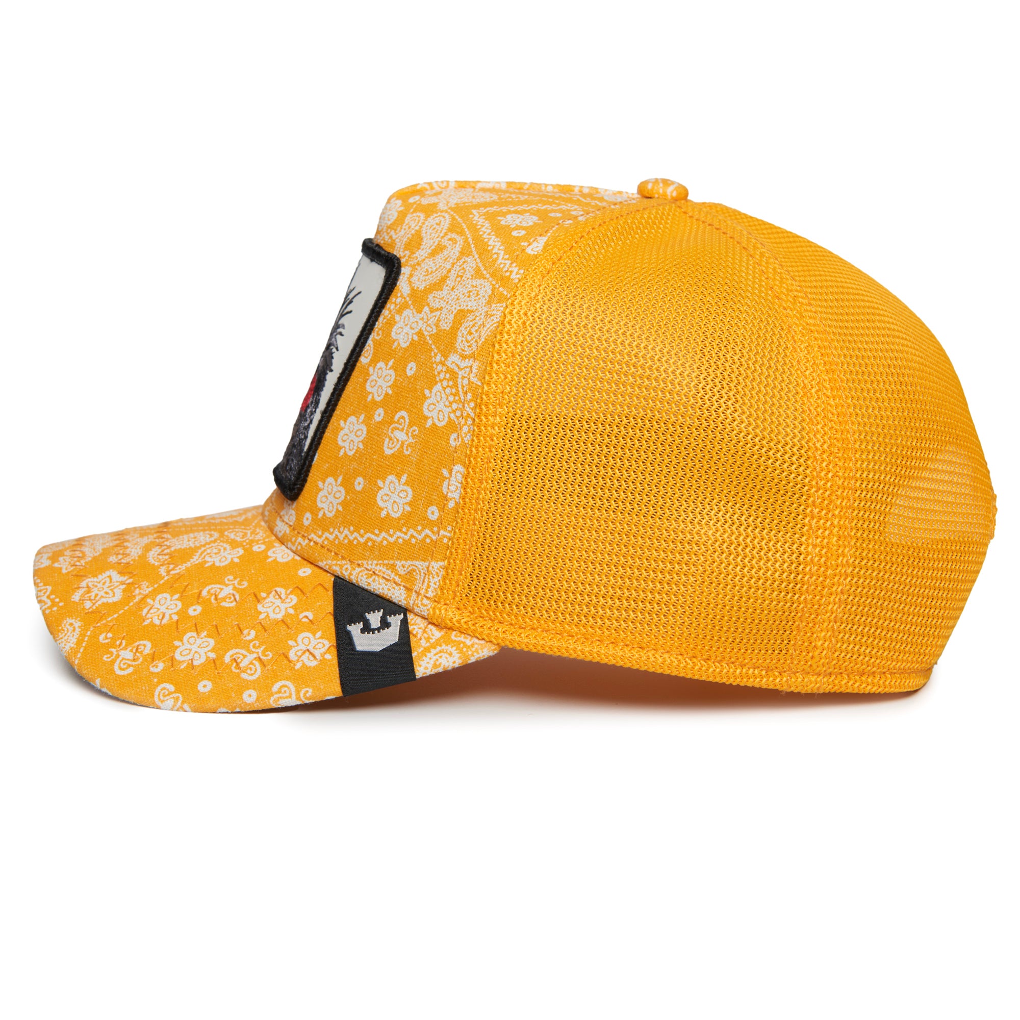 Yellow Spray Paint Arch Hats