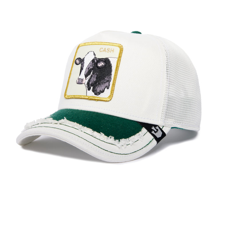 White Silky Cow Hats