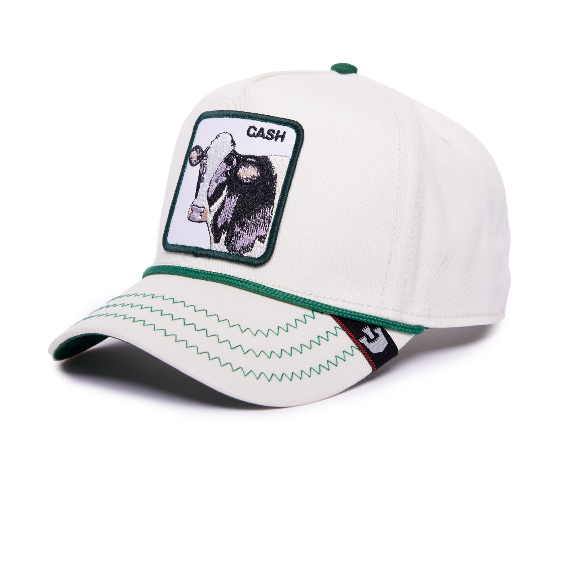 White Cash Cow 100 Hats