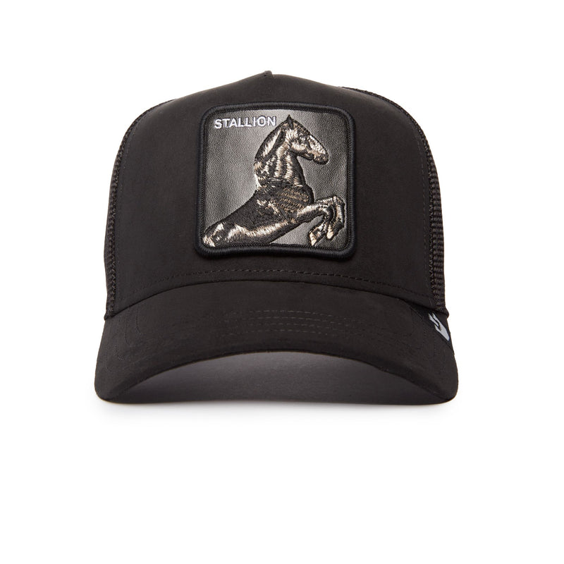 The Suede Stallion Black