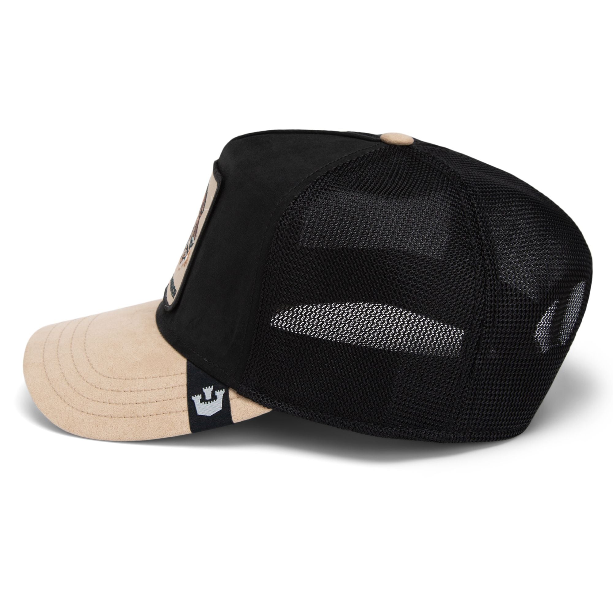 The Suede Cheetah - Black