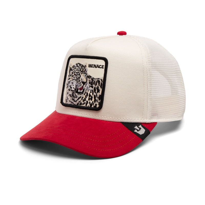 The Suede Snow Leopard Red