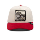 The Suede Snow Leopard Red
