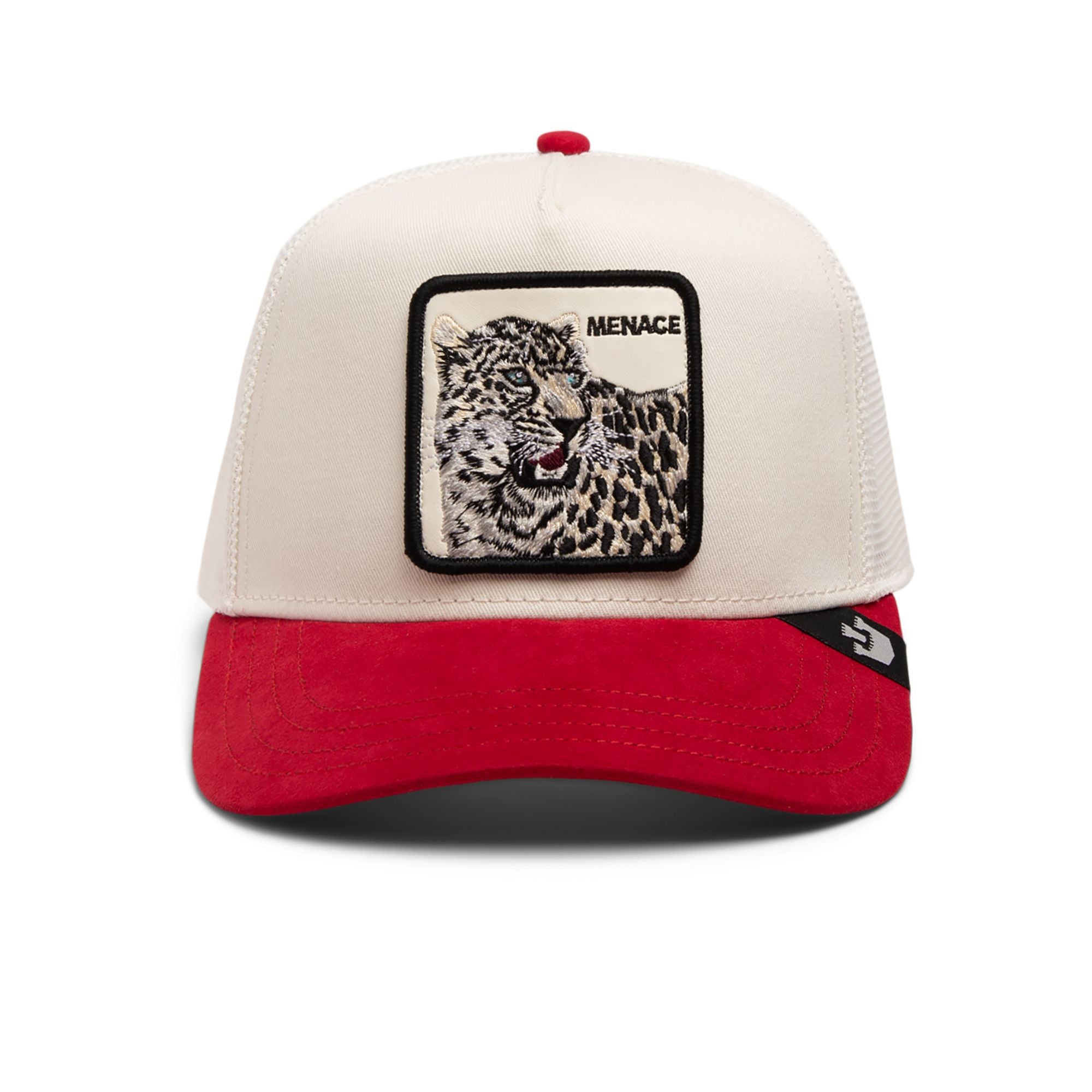 The Suede Snow Leopard Red