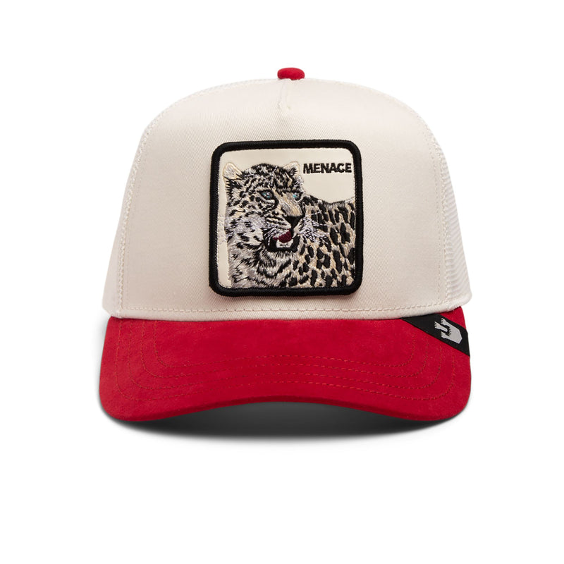 The Suede Snow Leopard Red