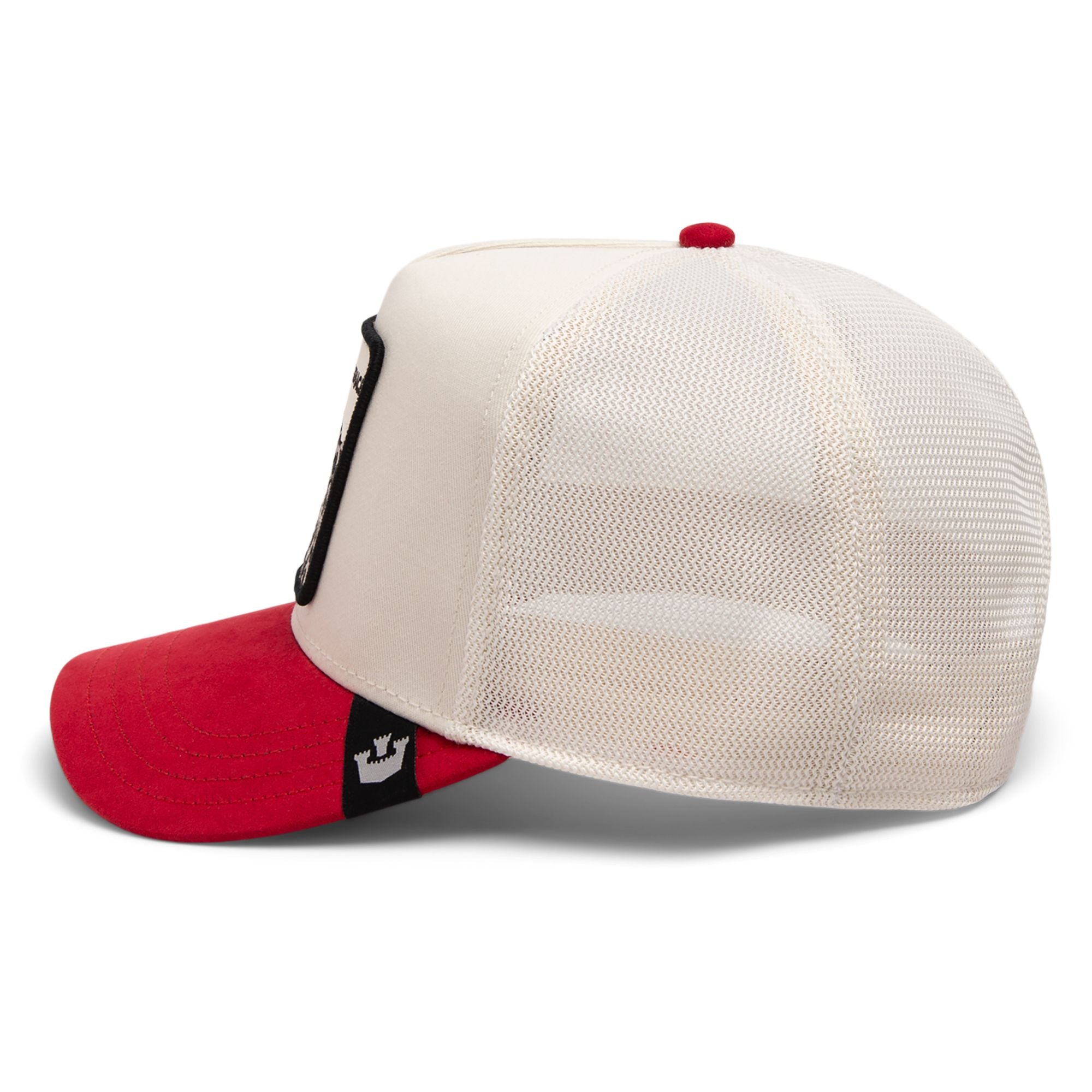 The Suede Snow Leopard Red