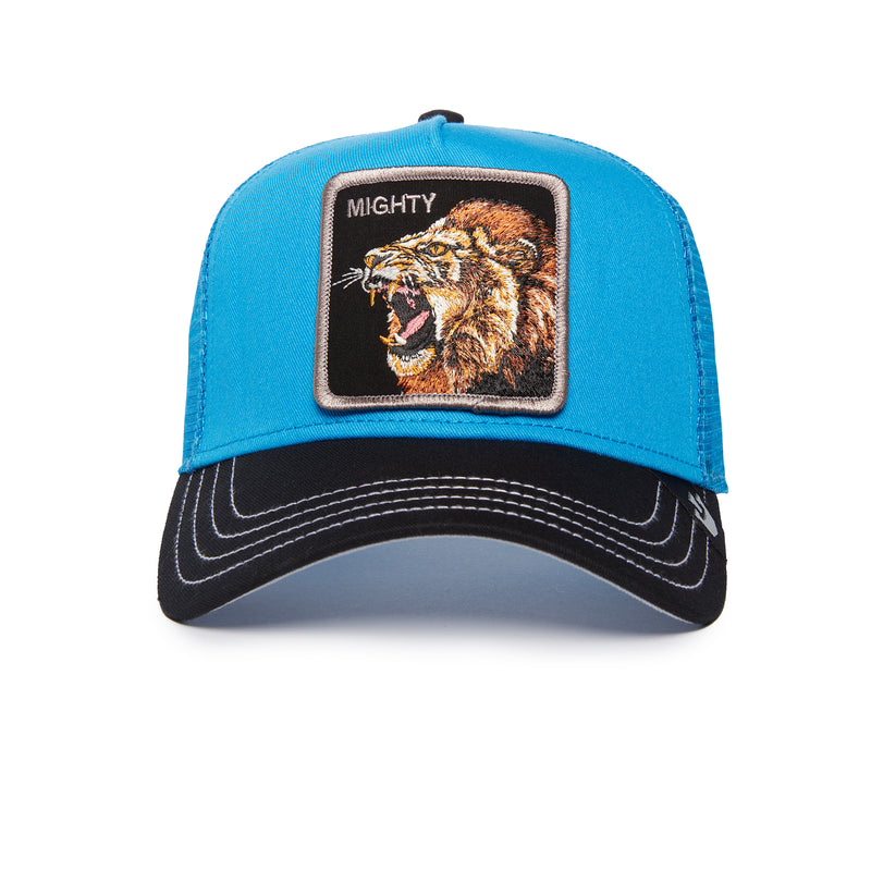 Lion Fan Blue