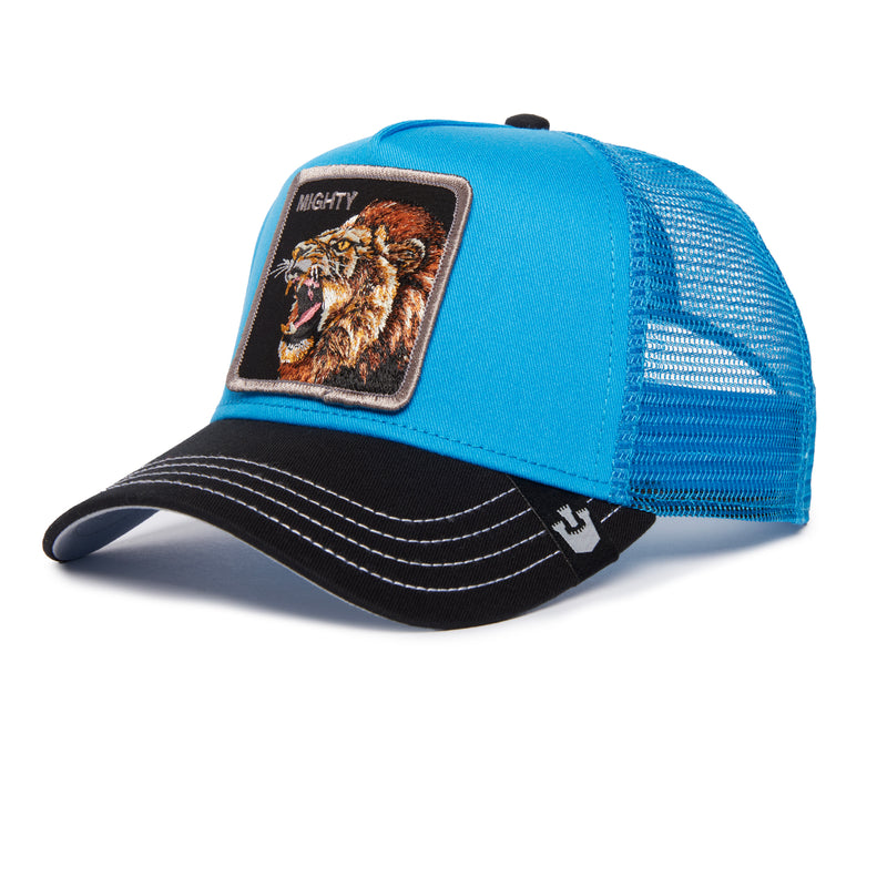 Lion Fan Blue