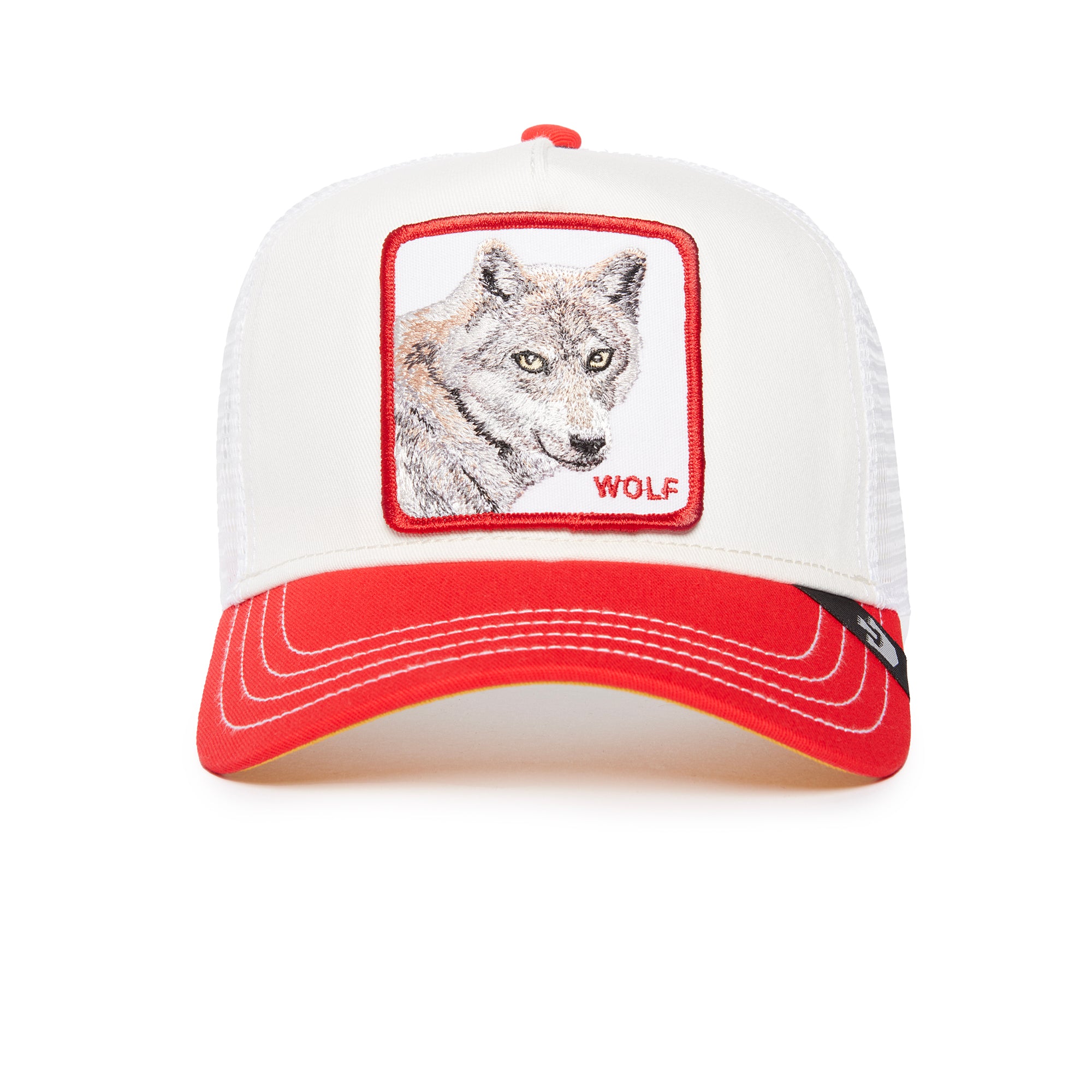Wolf Fan White