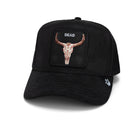 The Suede Skull - Black