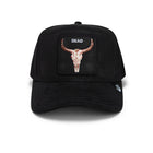 The Suede Skull - Black