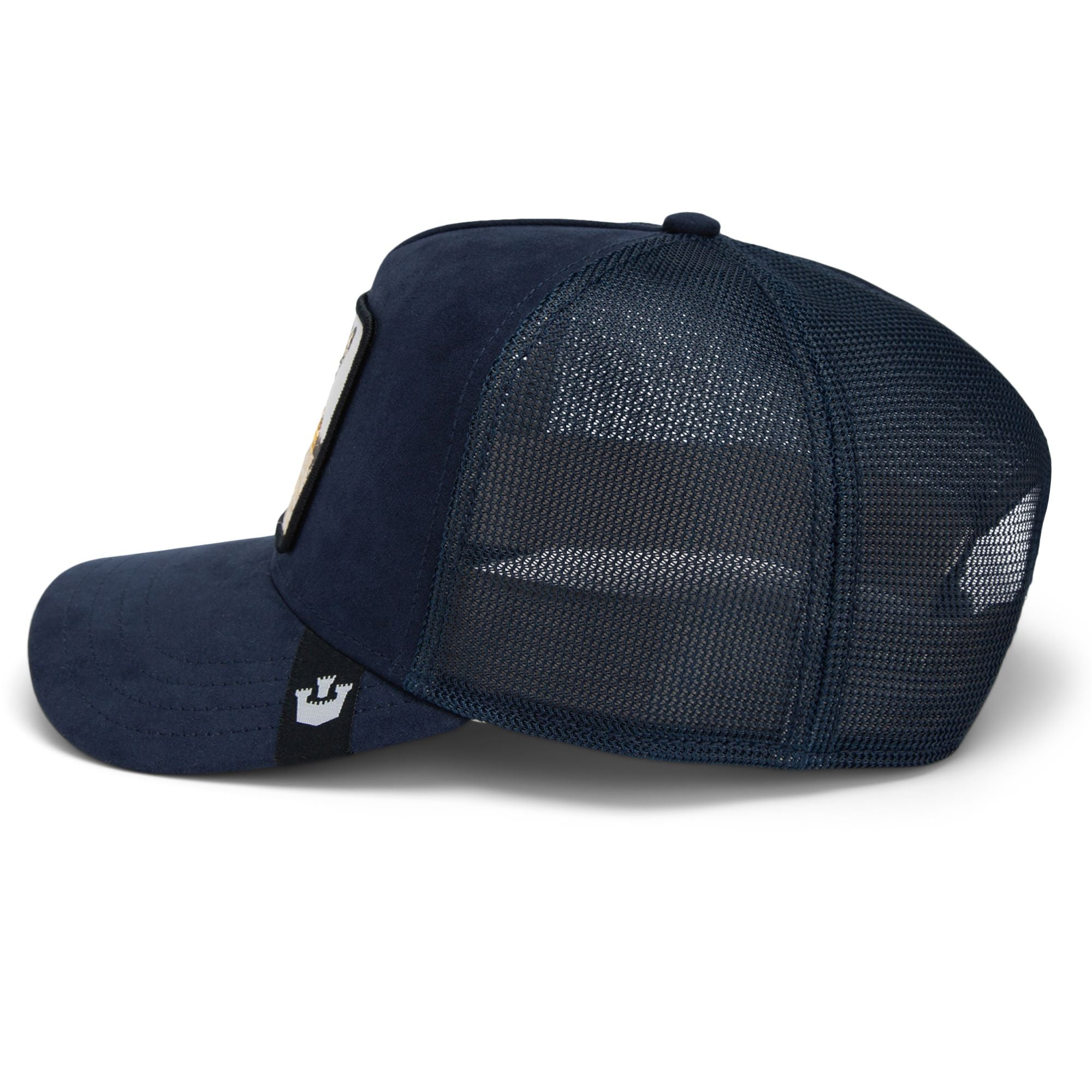 The Suede Goat - Navy