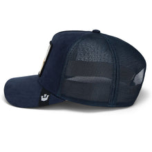 The Suede Goat - Navy