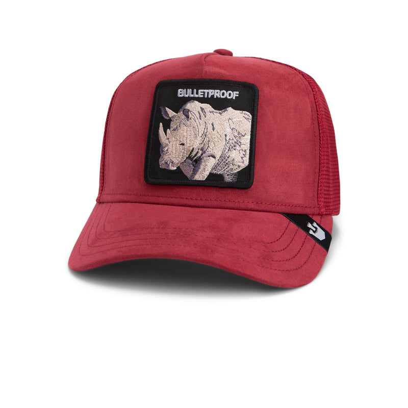 The Suede Rhino - Burgundy