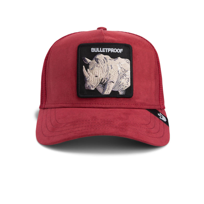 The Suede Rhino - Burgundy