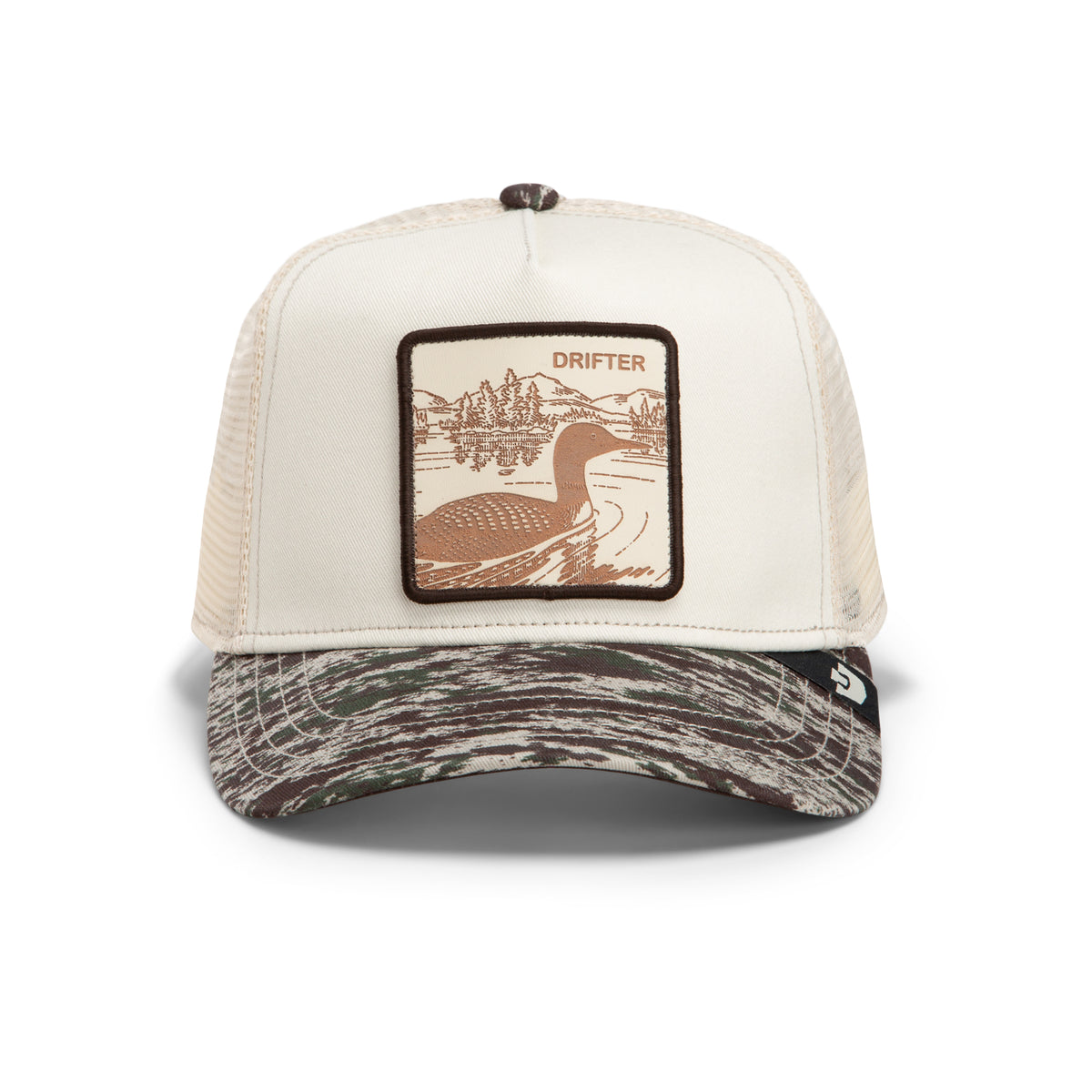 Camo Engraved Duck - Green-1