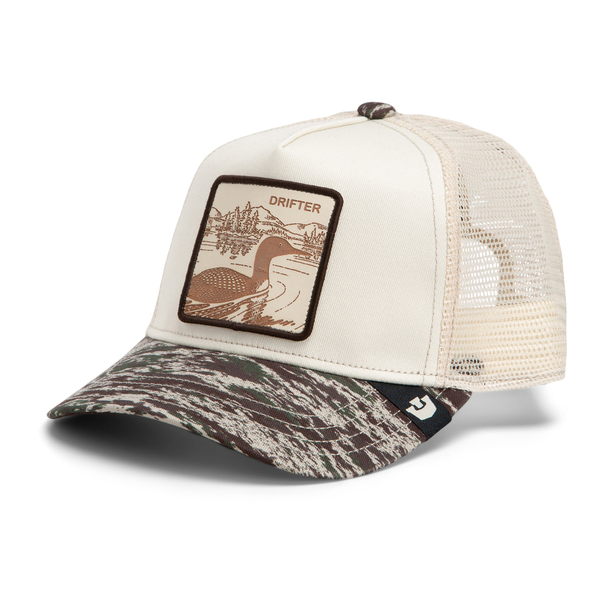 Camo Engraved Duck - Green-2