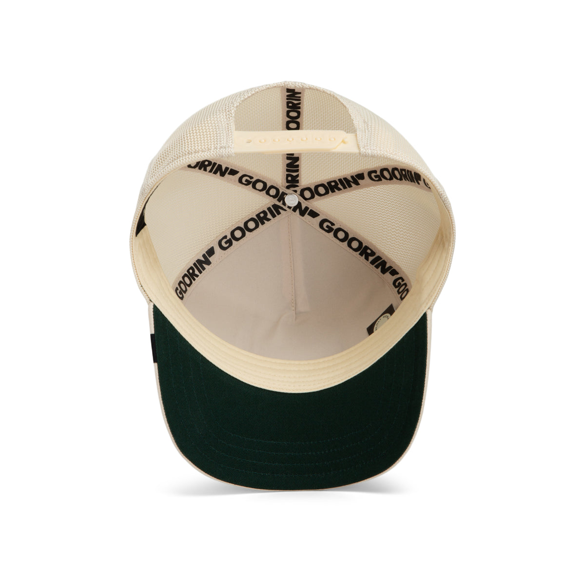 Suede Cancelled Skull Trucker - Yellow-5