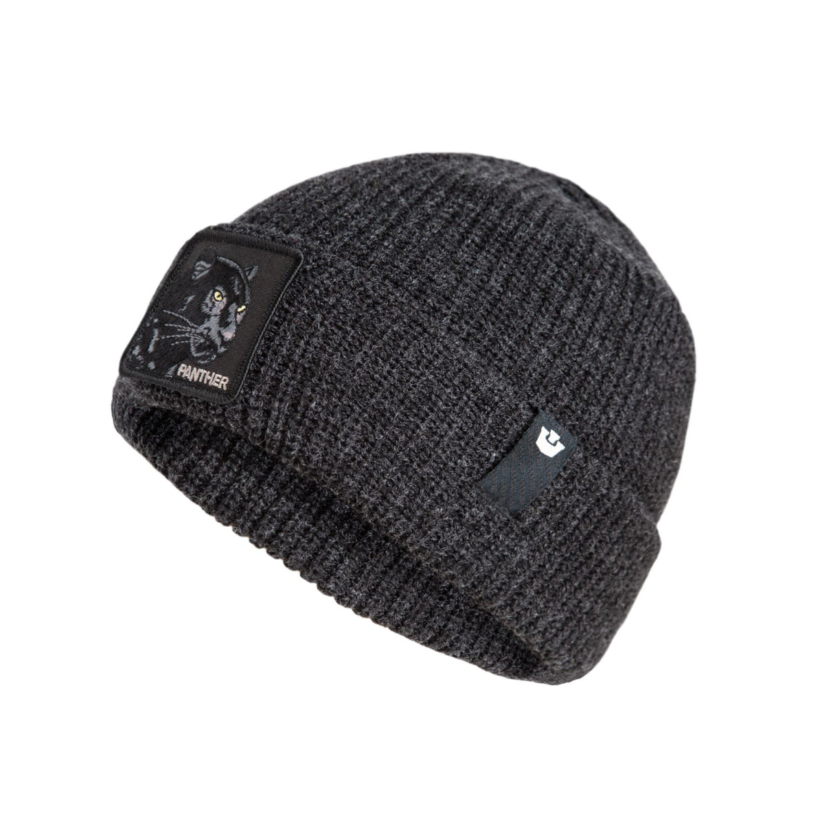 The Panther Beanie - Black