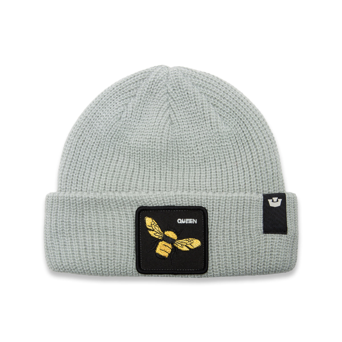 The Queen Bee Beanie - Grey-1