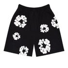 The Cotton Wreath Shorts - Black