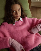 Knit sweater - Pink Mousse
