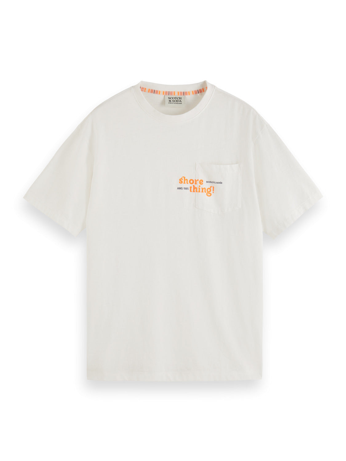 White Atwork Pocket T-Shirt